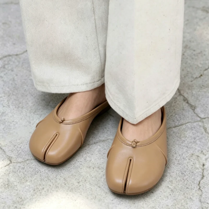 Platte muiltjes met gespleten  - Shoes For Women Flats recensie en prijs