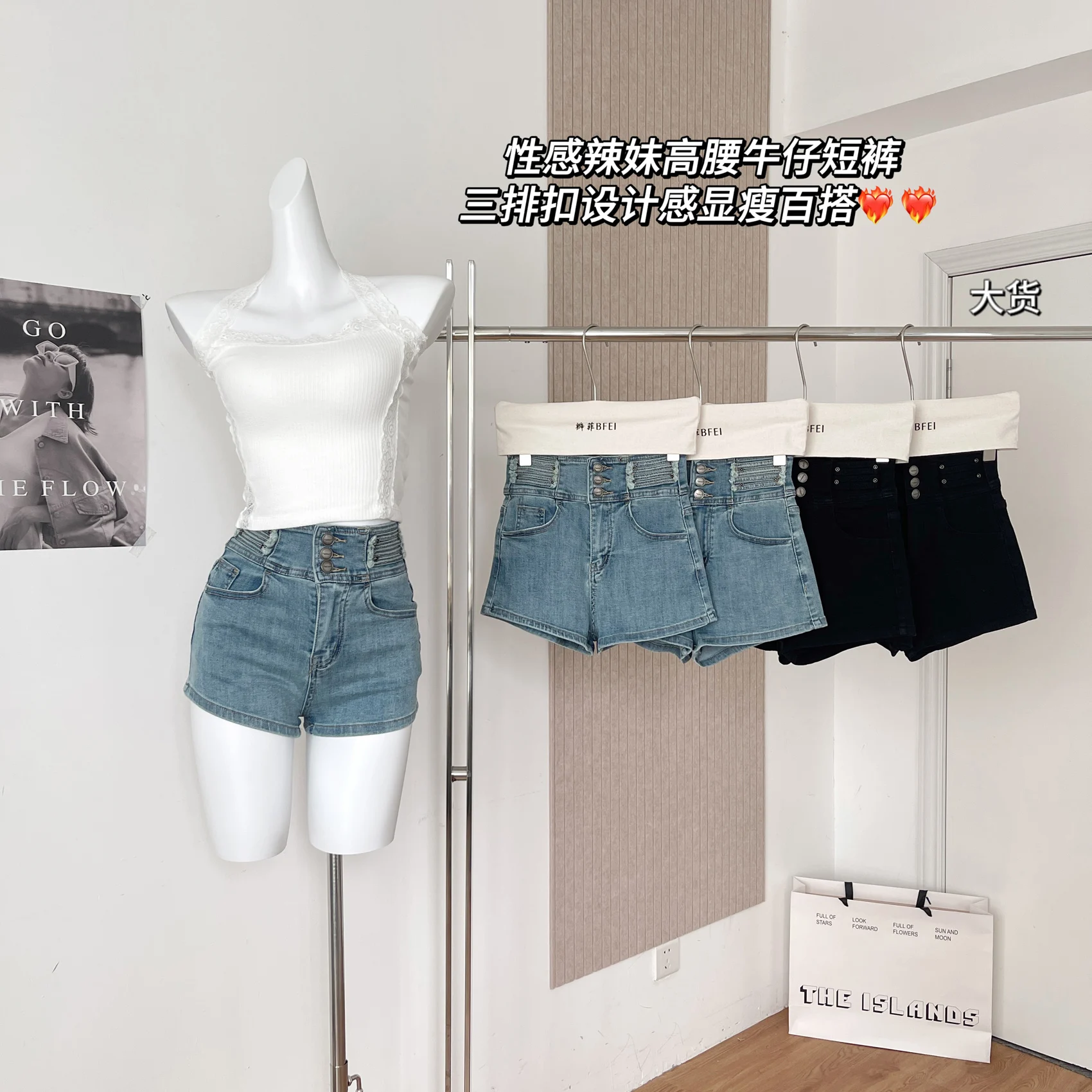 

Women's Blue Mini Denim Shorts Vintage Hight Waist A-line Jean Shorts Streetwear Korean Cowboy Short Pants 2000s Clothing Summer