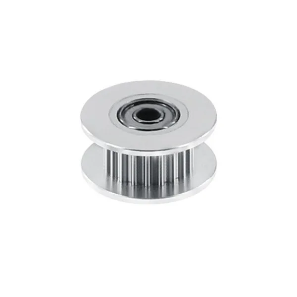 

HTD5M 24T 25T Idler Pulley 16/21/27mm Belt Width Bearing Idler Gear Pulley 5mm Pitch 5/6/7/8/10/12/15mm Bore Idler Pulley