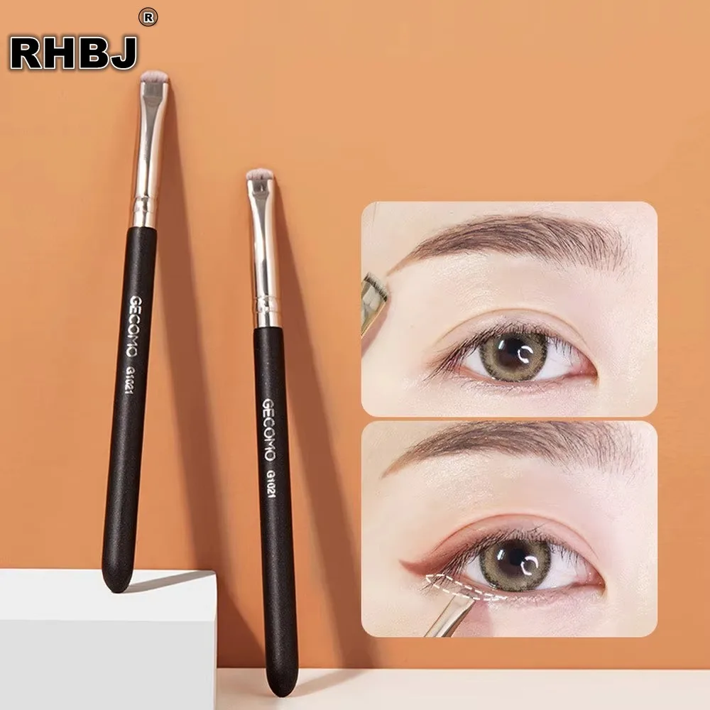 1/2/3Pcs Set Flat Eyeliner Eyebrow Blending Makeup Brush Soft Nylon Hair Beauty Make Up Brush for Eye Makeup 3 Styles To Choose