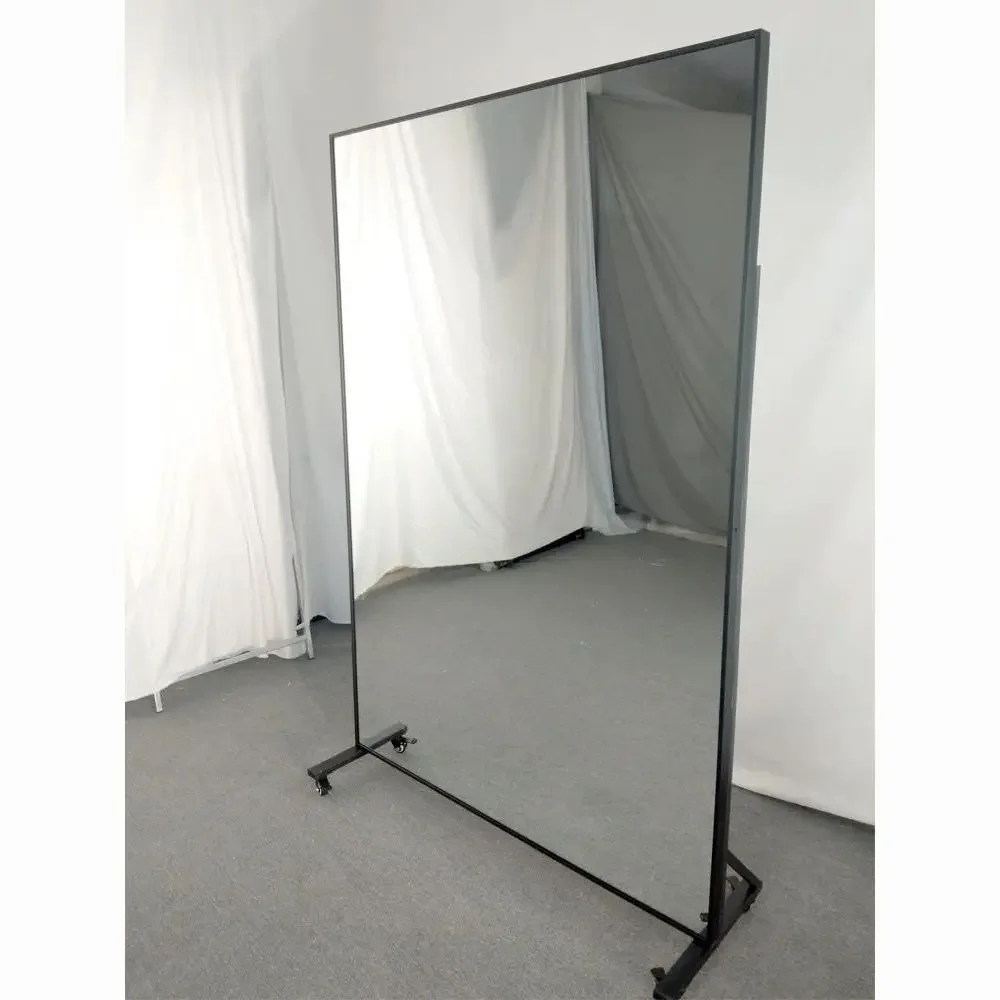 

Floor to ceiling dance mirror movable dance mirror
