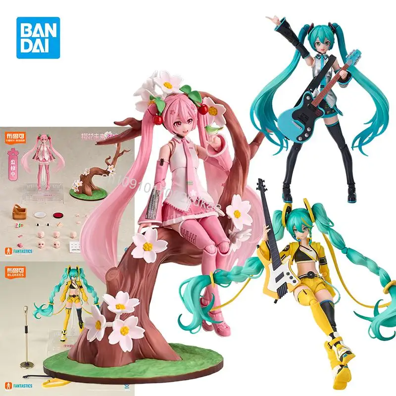 

В наличии оригинальные FANTASTICS HATSUNE MIKU VIVID ECHOES сборная модель аниме фигурки модель игрушки коллекции Рождественский подарок