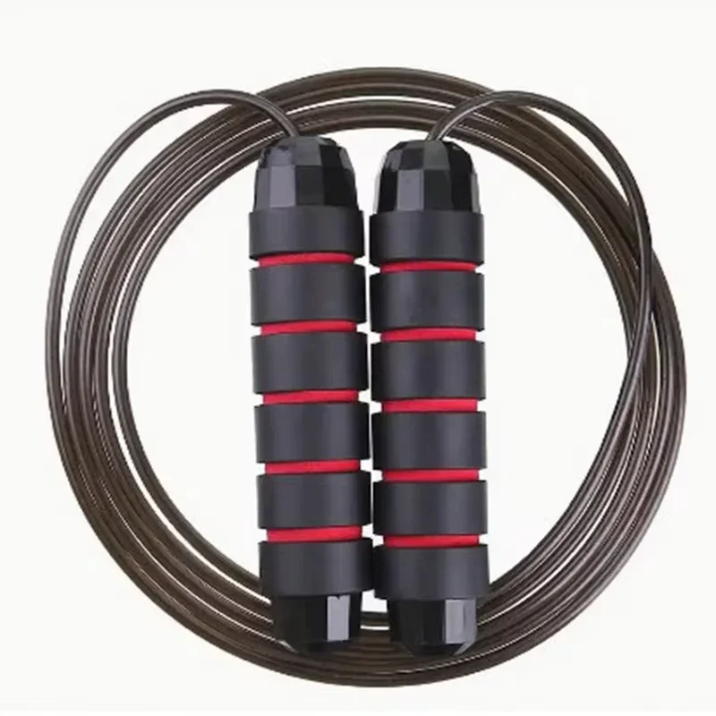 

Jump Rope Professional Tangle Free Rapid Speed Jumping Rope Foam Handle Adjustable Steel Skipping Rope Gym Fitness Slim Body