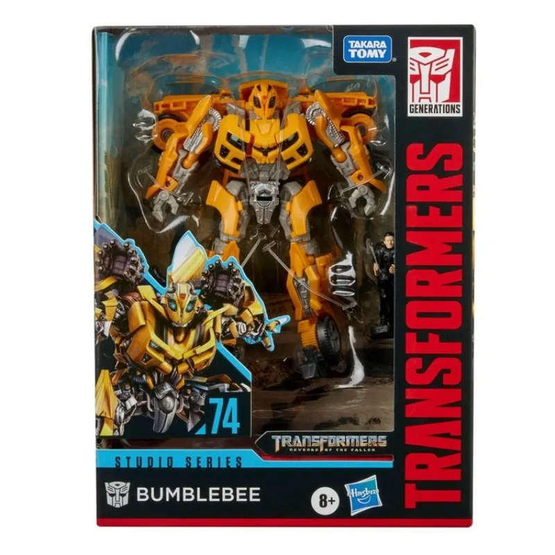 

In Stock Hasbro Transformers Classic Toys Studio Series SS74 Deluxe Bumblebee Action Figure Robot Toy Collectibles Gifts Hobbies