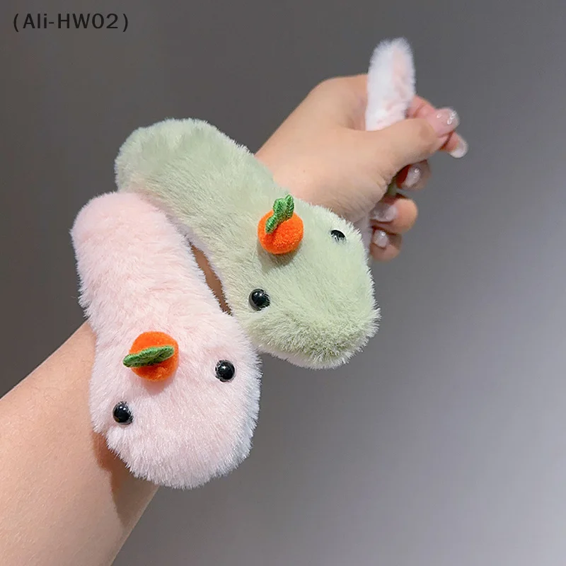 2025 Year of the Snake Cute Mascot Plush Toys Creative Doll Chinese Zodiac Twist Toys DIY Curtain Clasp Bracelet