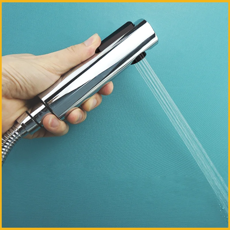 المرحاض الدوش بيديت رئيس يده رذاذ ل شطاف الصحية دش الحمام ABS G1/2 "صنبور بيديت التنظيف الذاتي الرش #3