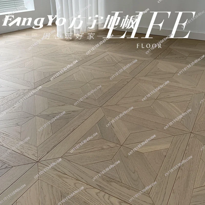 خشب الجوز الأسود الصلب أرضية خشب الساج البتولا الكامل أرضية خشب الساج الفرنسي العتيق من خشب البلوط #5