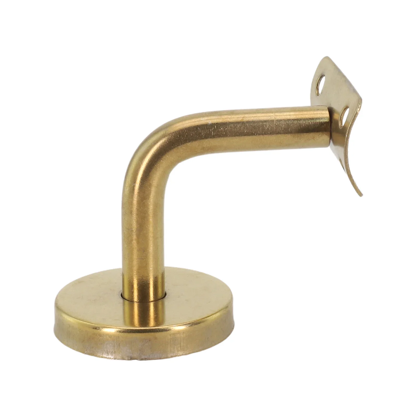 Brightness Of Your Monitor Gold Handrail Polished Chrome Modern Appearance Safe And Stable High Load Bearing Capacity