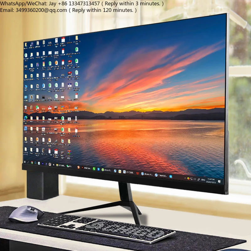 

Ultra Thin 19-27 Inch 144Hz Full HD 1K IPS Frameless Anti-Blue Light LCD Gaming Monitor
