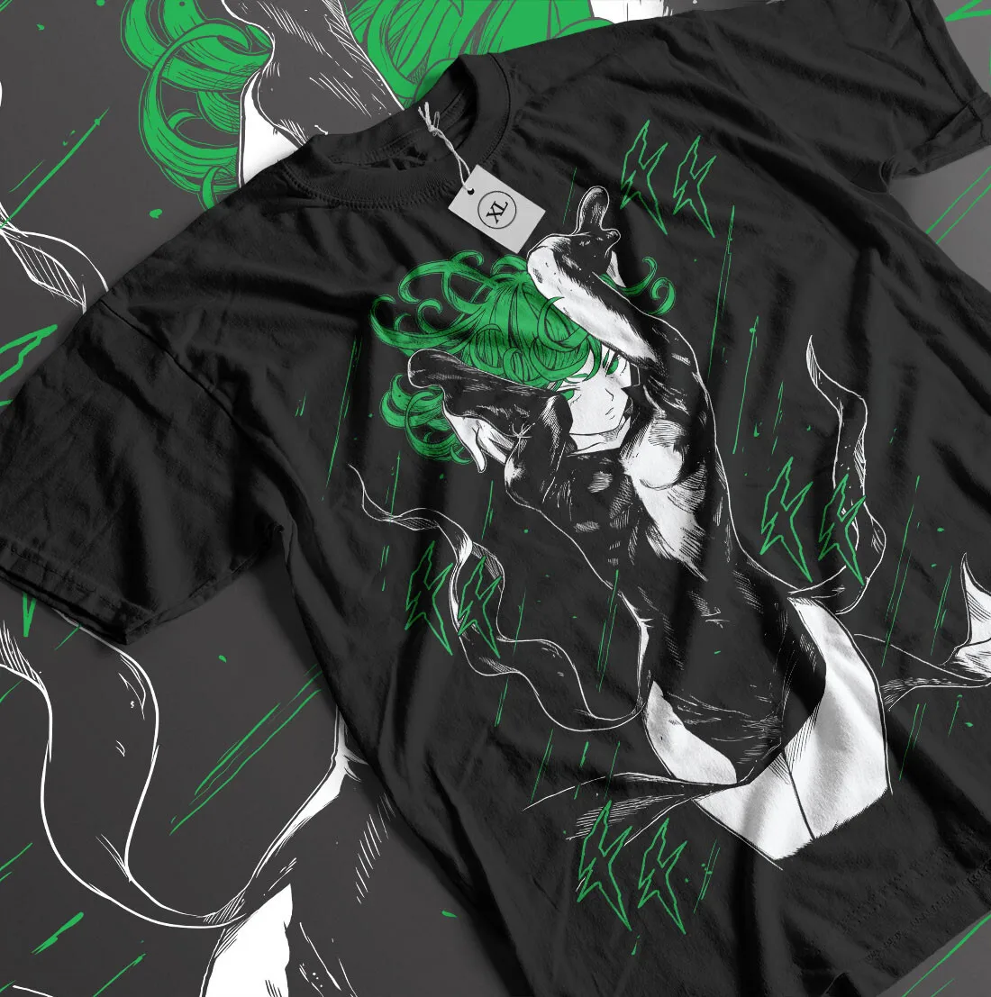 Camiseta Tatsumaki One punch Man Anime Manga villano Kawaii divertida camiseta de regalo