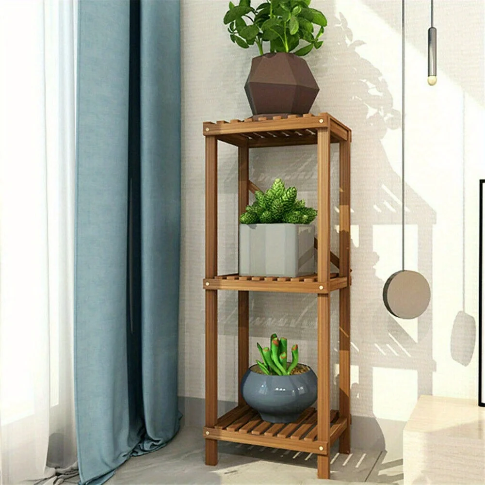 Heavy Duty Plant Stand Flower Shelf Storage Rack Patio Living Room