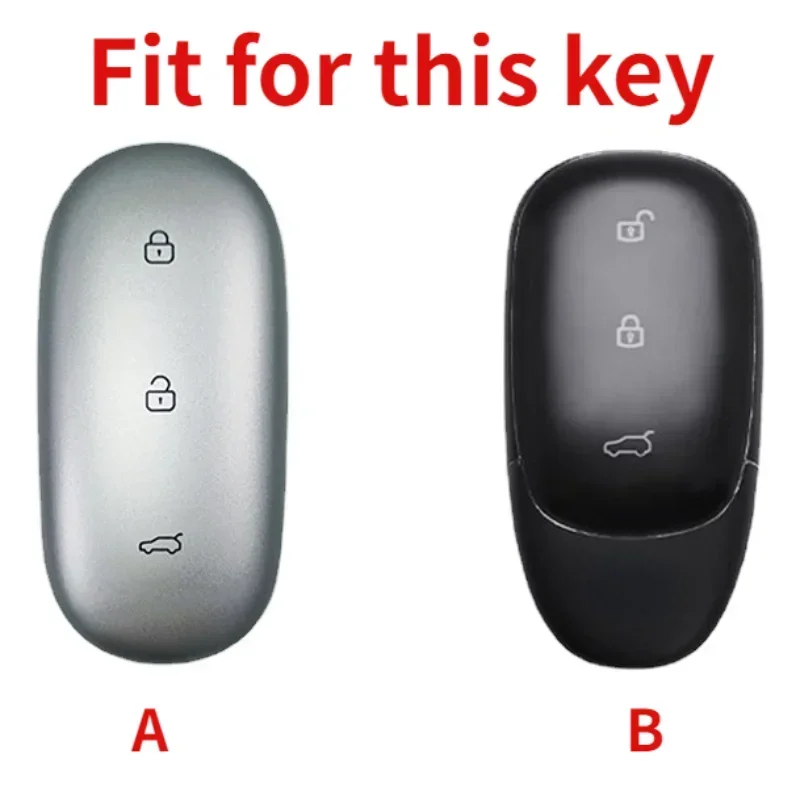 TPU Car Case Capa Chave para Liderar Ideal One Li Auto L9, Keyless Fob Protector, Shell Titular, Chaveiro, Chaveiro Acessórios