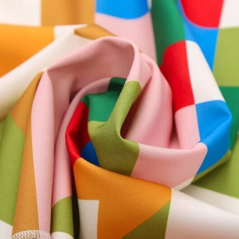 Media falda bohemia de doble capa con estampado de retazos para mujer, para fiesta en la playa, vacaciones de verano, moda informal, estilo étnico