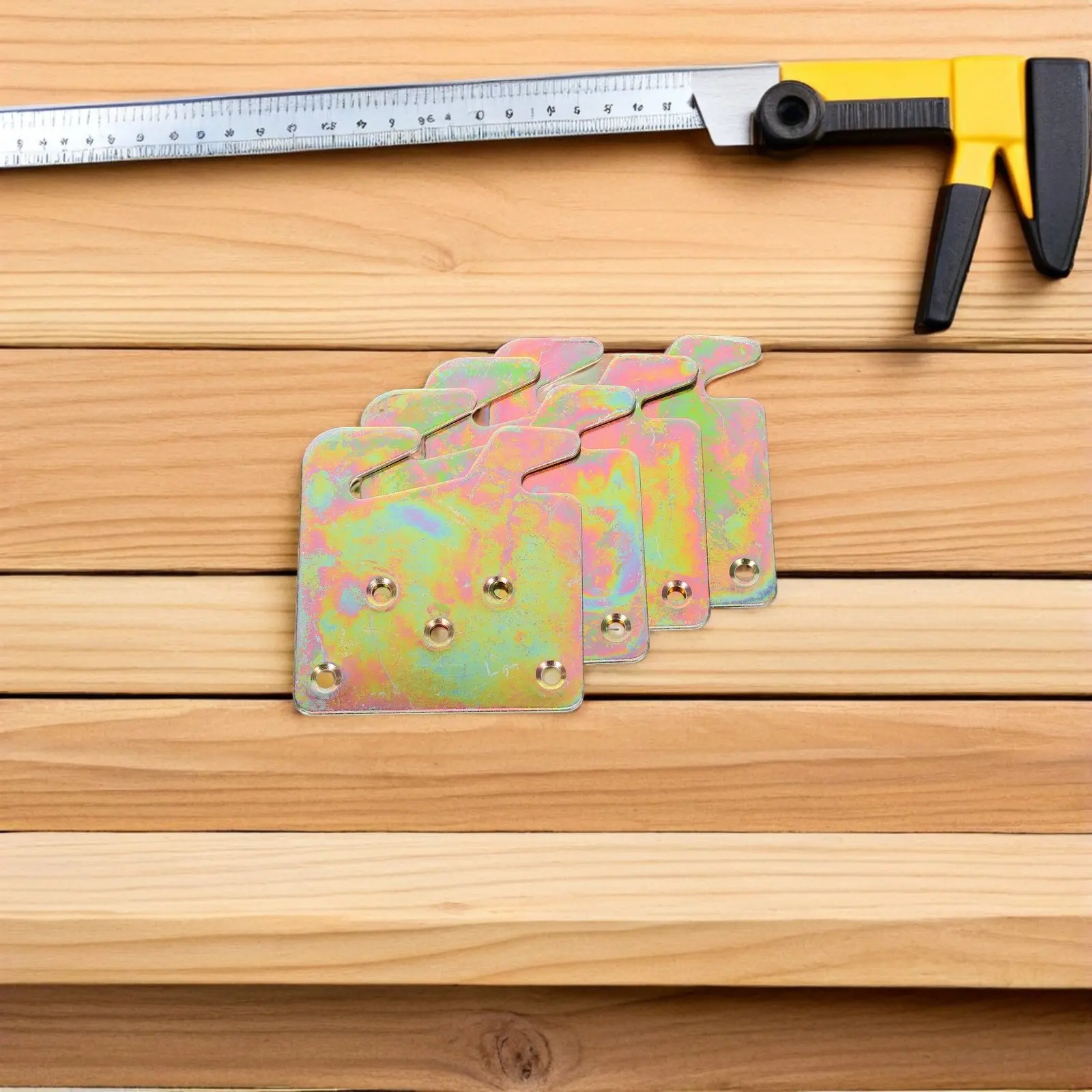 

Комплект из 4 крюковых кронштейнов для крепления к кровати, сверхпрочные металлические опоры для деревянных каркасов кроватей, универсальные крепления для изголовья и изножья