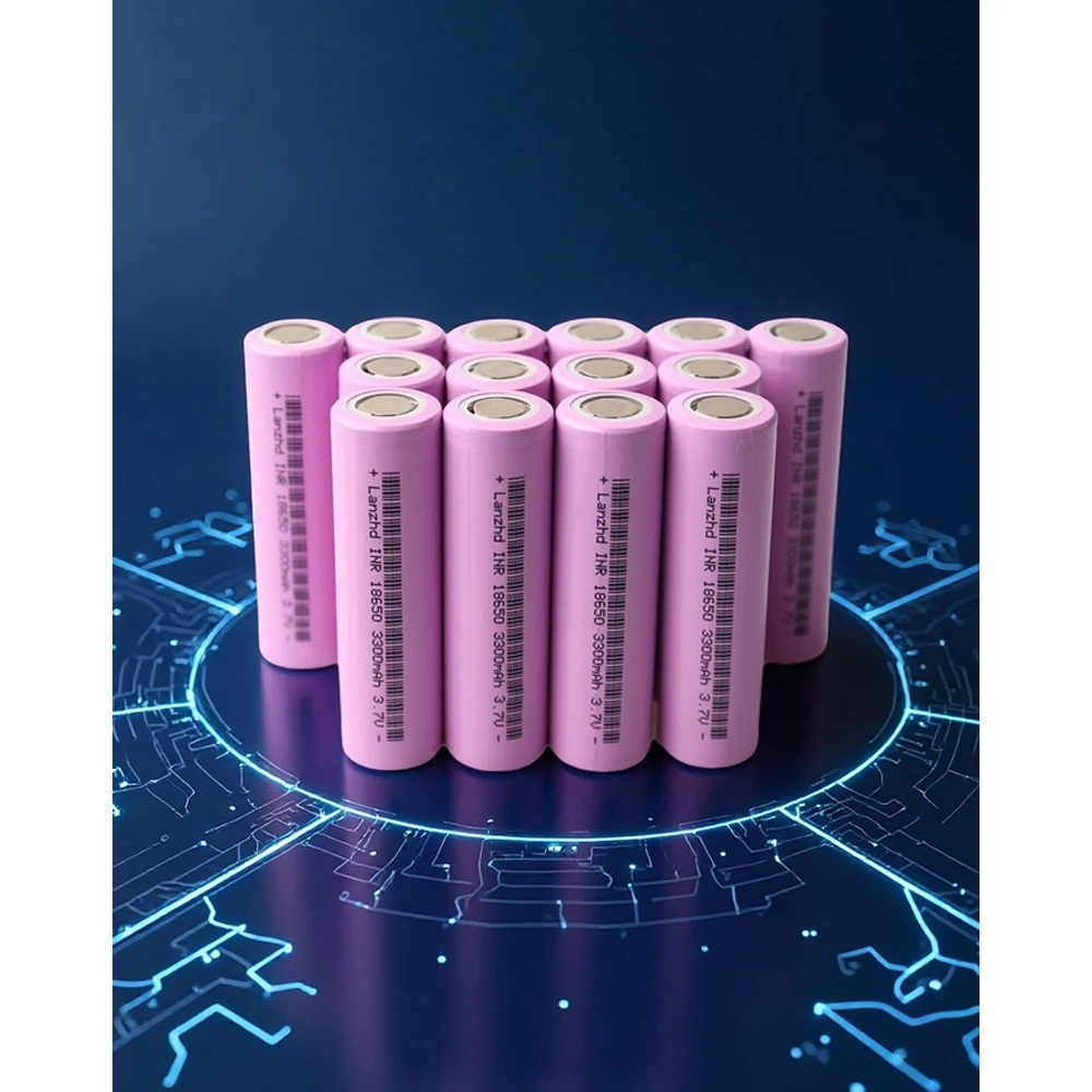 

30pcs/lot NEW 18650 battery 3.7V Rechargeable battery 3300mah Li ion lithium batteries For 24V 24V DIY battery pack