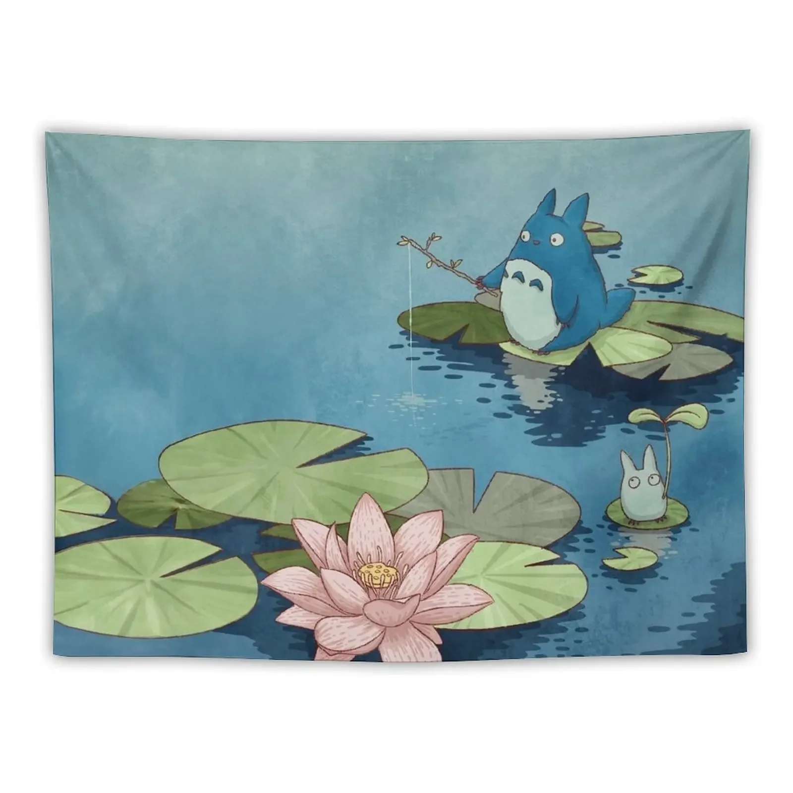 Fishing in the pond Tapestry Bedroom Deco Things To Decorate The Room House Decoration Tapestry