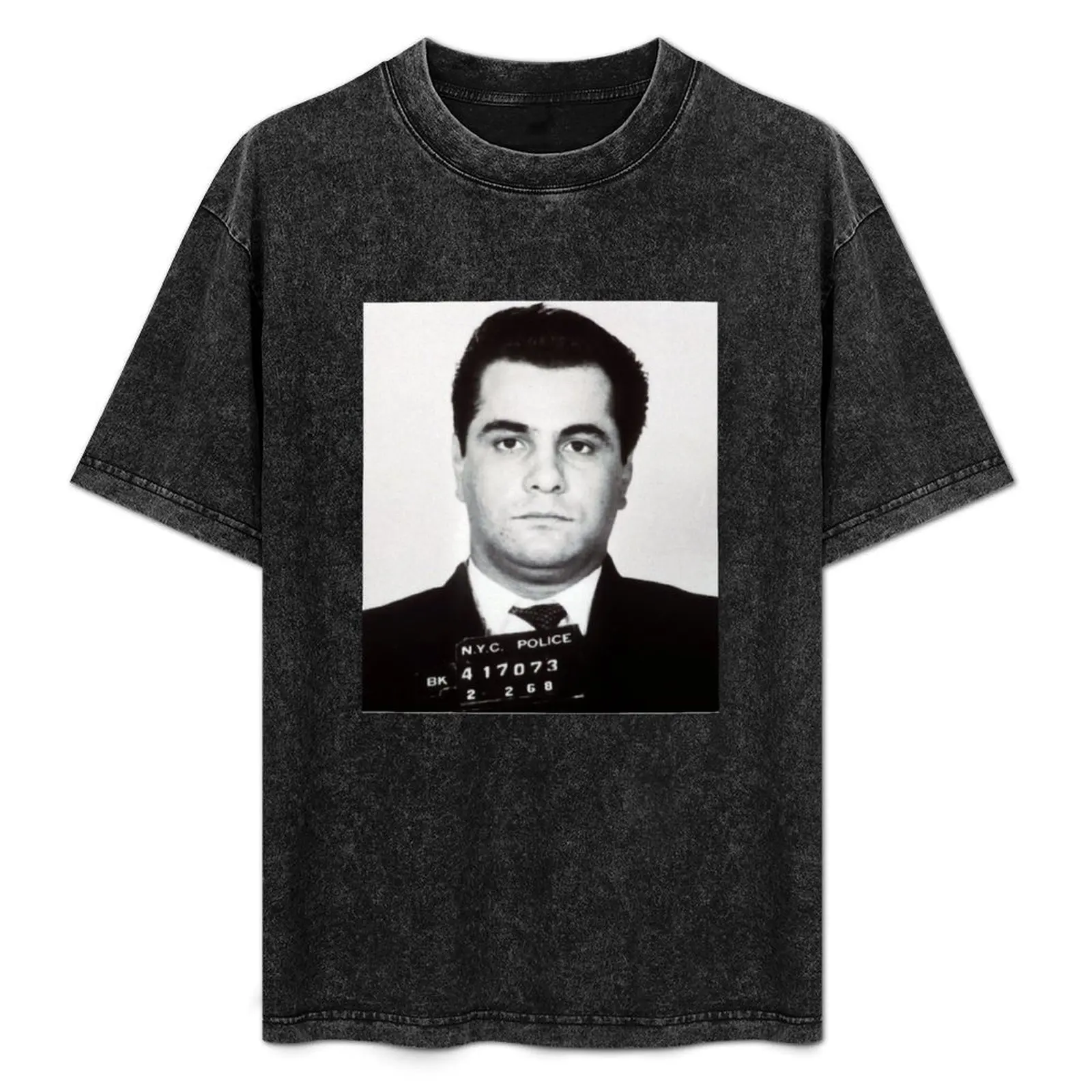 

John Gotti T-Shirt Basic All Season Solid T-Shirt