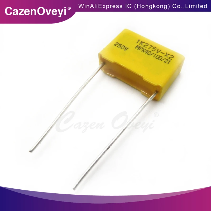 10piece MPX40/100/21 Safety Capacitor 0.1uf 275v Safety X Capacitor 104 275v 0.1UF Electric