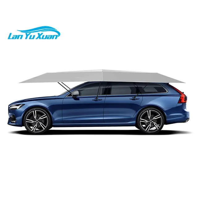 2023 Hot selling car accessories cover automatic  umbrella canopy tent for outdoor  protection and uv heat insulation