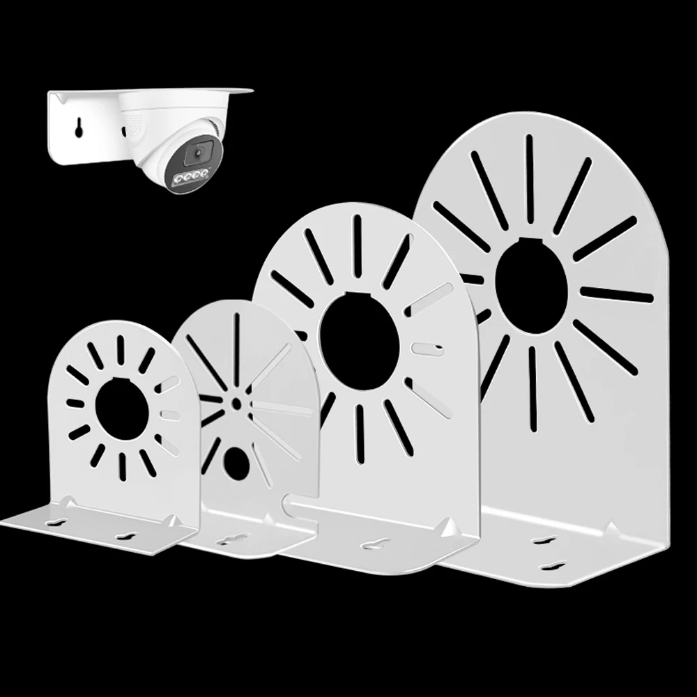 L Shape Universal Wall Mount Bracket Stand CCTV Security Surveillance Camera Metal Holder for Hikvision Dahua Dome IP Camera