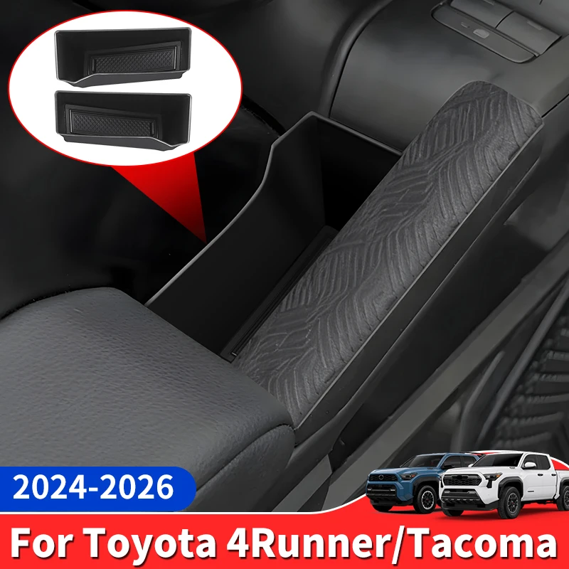 

Для 2024 2025 2026 Toyota Tacoma 4Runner аксессуары для салона автомобиля, дверной подлокотник, ящик для хранения, расширяющийся ящик для хранения на заказ, пылезащитный