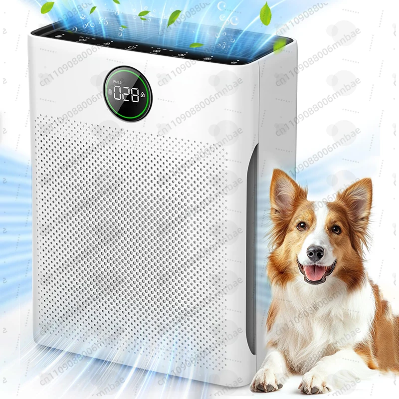 Up to 2200 sq. ft. Home Great Room Air Purifier, Pet Air Purifier with Filter PM 2.5 Display Air Purifier Bedroom