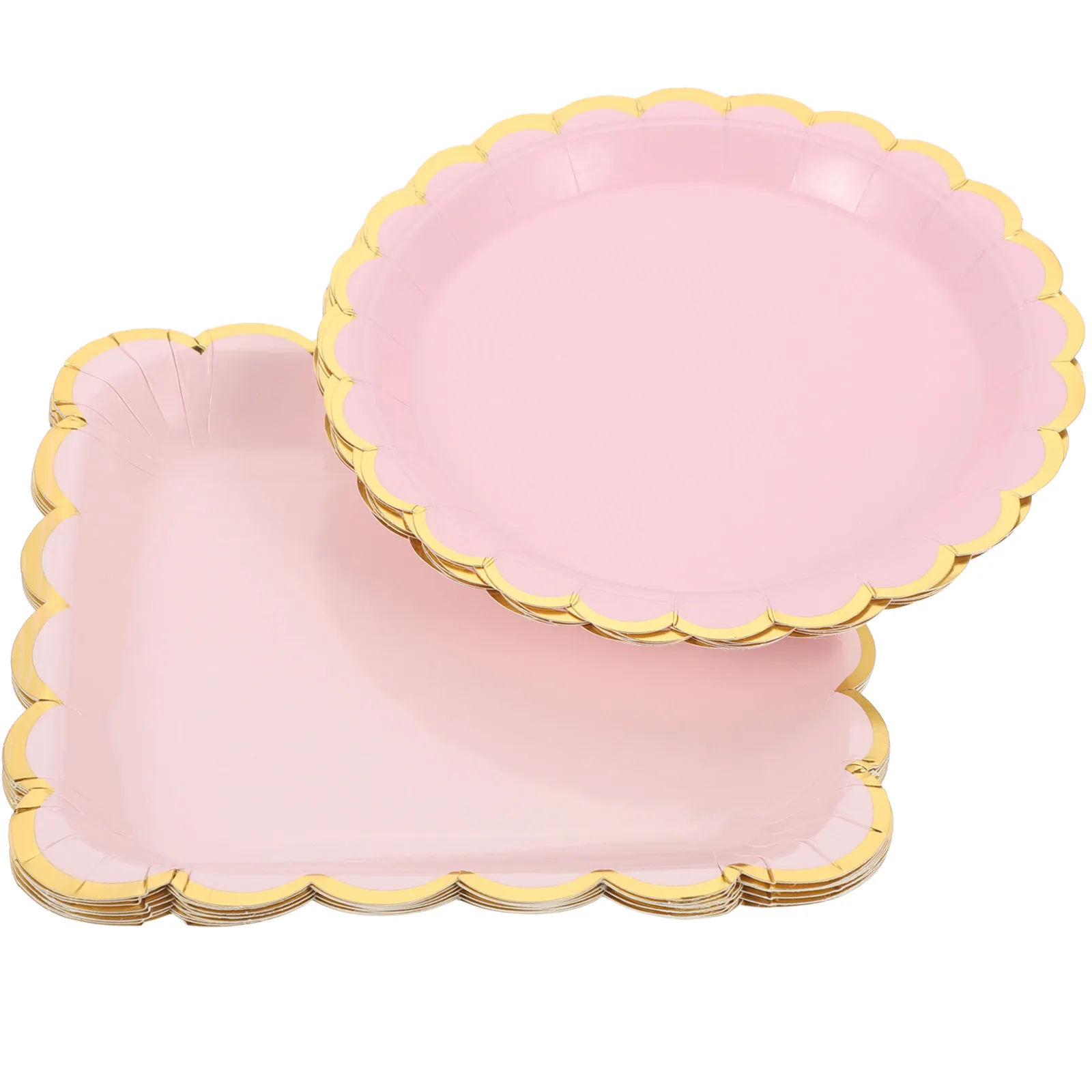 

20 шт. одноразовых бумажных тарелок для вечеринок, праздничных мероприятий, свадеб, десертов, фруктов, удобные для сервировки