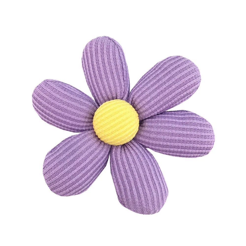 Accessoires en coton de Style pastoral, 300 pièces, 8cm, fleurs, tissu tridimensionnel à Six pétales, vêtements pour cheveux, vente en gros