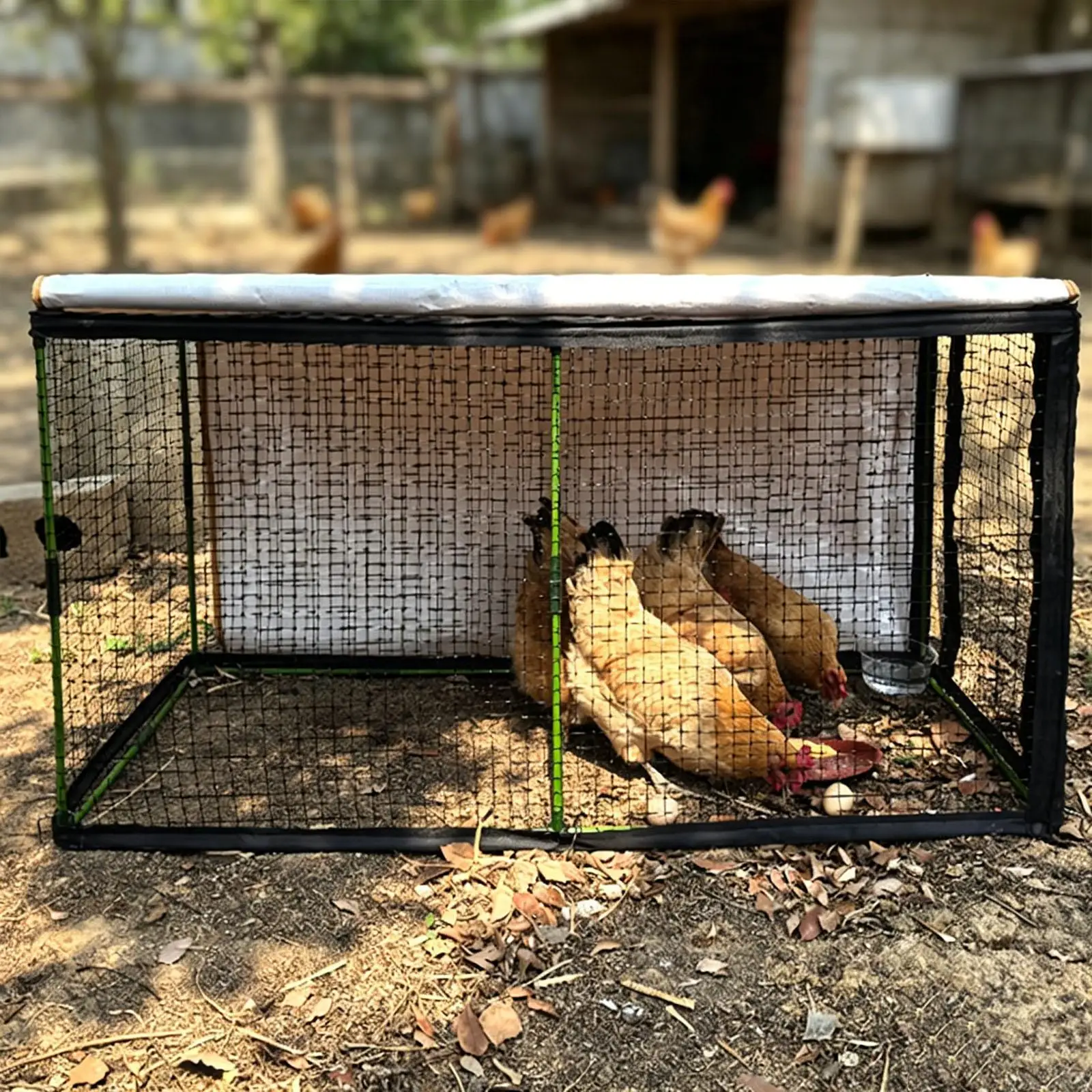 chickens-cage-house-tunnel-easy-install-sunshade-cover-reinforced-peg-secured-shelter-for-chicken-run-garden