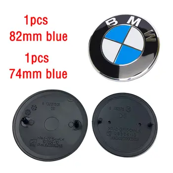 2個82mm 74mm汽車前引擎蓋標誌後備箱徽標,適用於E30 E38 E39 E46 E60 E61 E90 X1 X3 X4 X5 X6 E70 E83 X5 F10 F30 F32 10 最佳銷售 寶馬E39 - №3