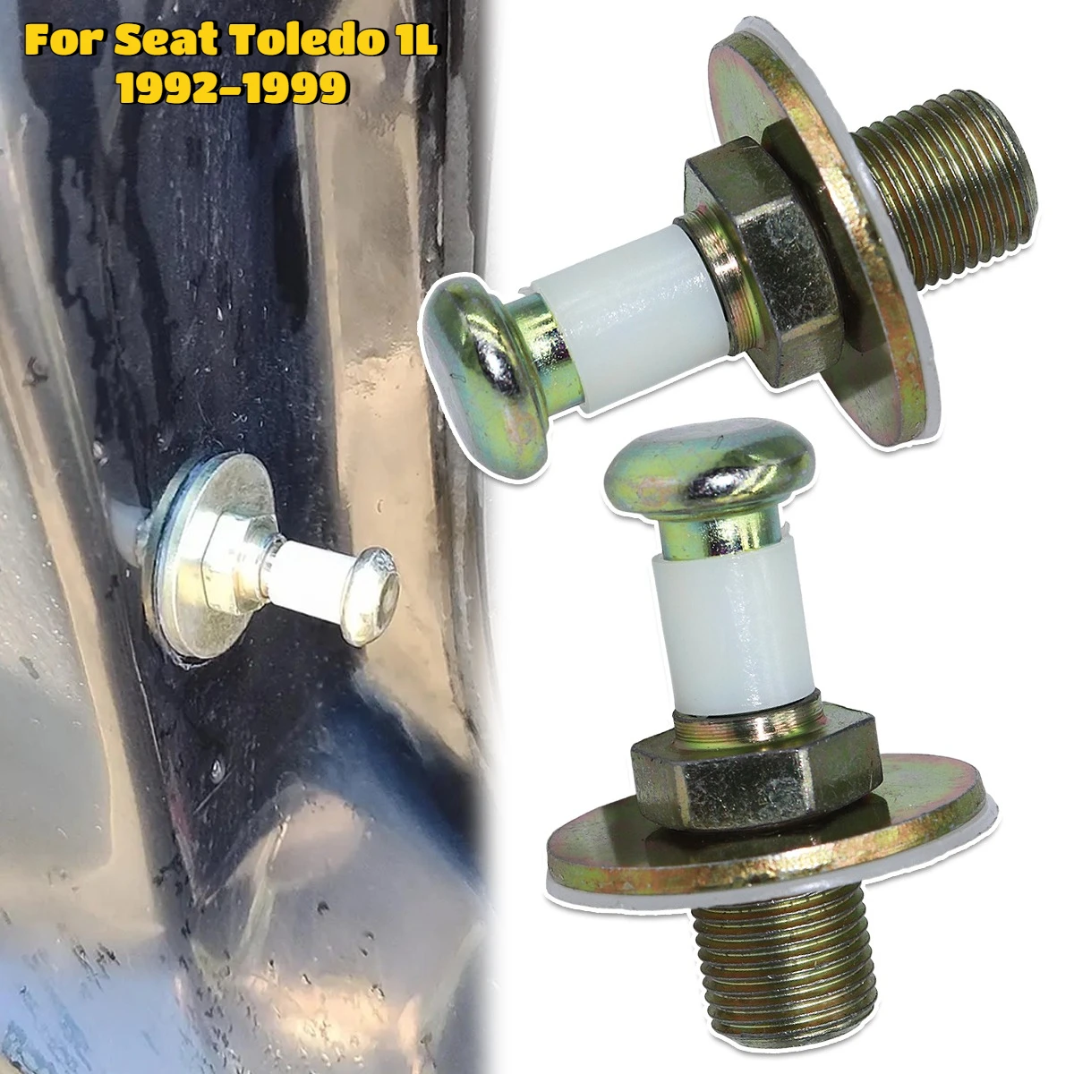 For Seat Toledo 1L 1992-1999 Door Lock Striker Screw Washer Bolt Touch Latch Cotter Pins 357837034B Repair Kit Replacement Parts