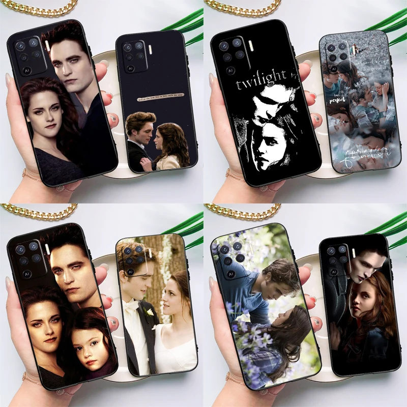 TV Twilight Bella Edward Case For OPPO A94 A74 A54 A53S A53 A31 A5 A9 2020 A52 A72 A83 A91 A93 A1K A15 A16 Cover