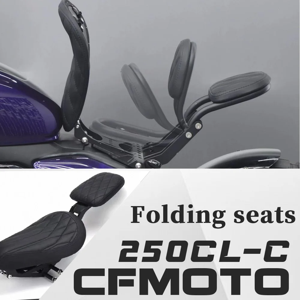 

Foldable rear seat with concealed double seat cushion for CF 250CLC CF 250CL-C