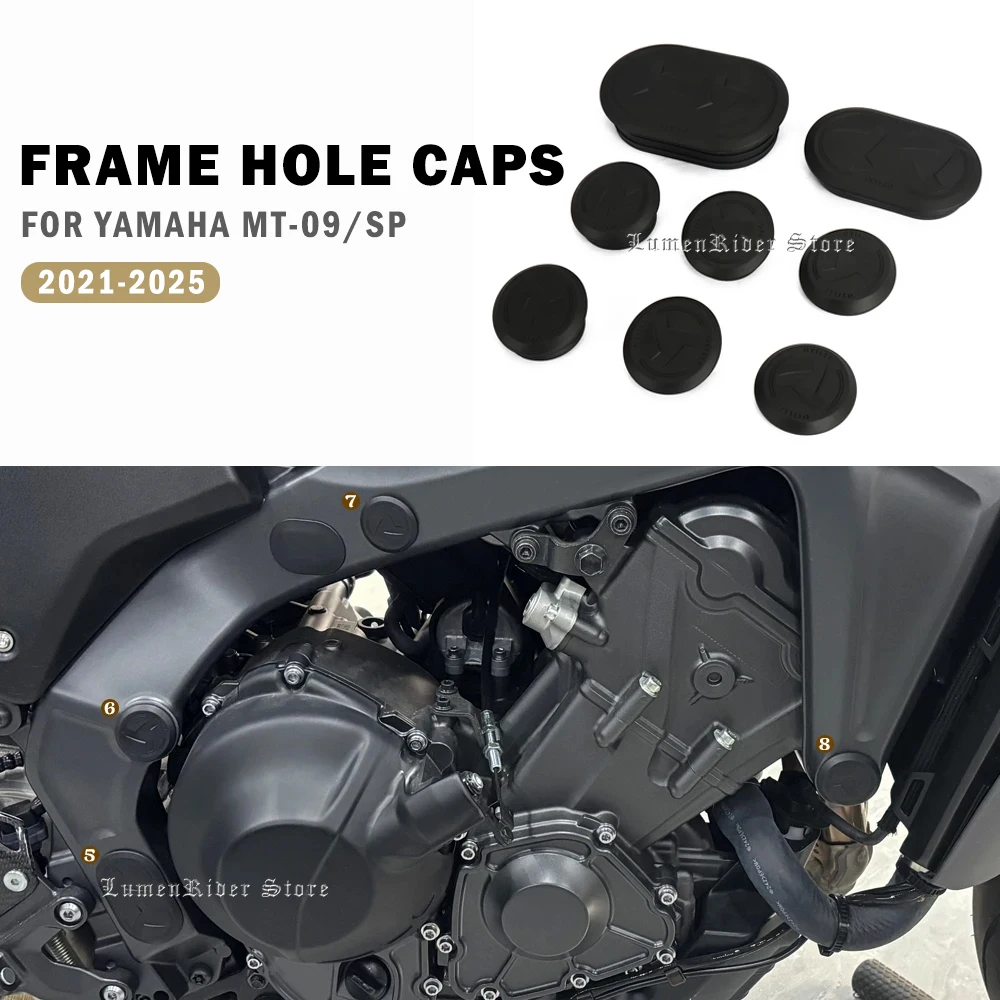 Cache-trous de cadre de moto MT-09 SP 2021-2025 pour YAMAHA MT 09 MT-09 SP