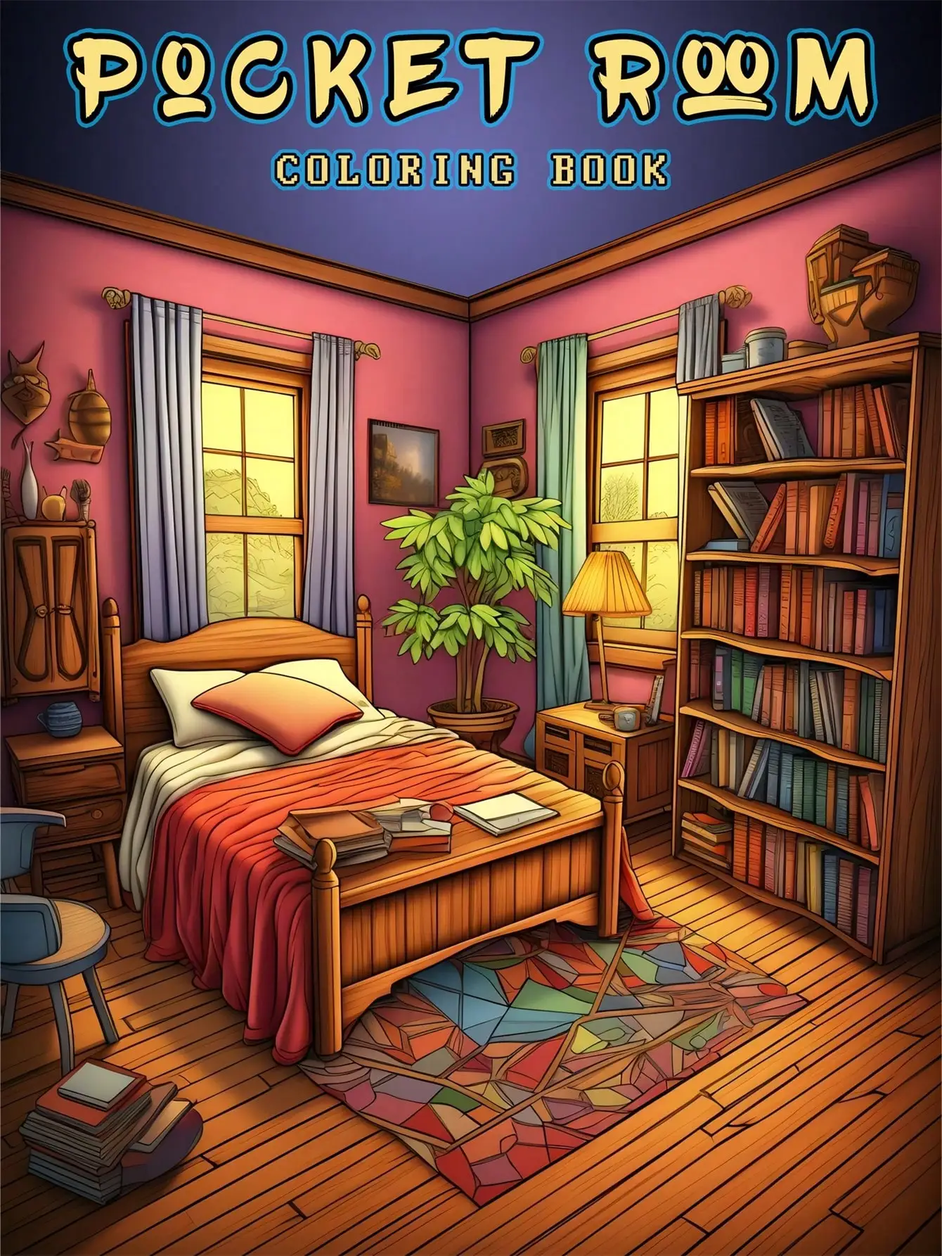 

1 шт., книжка-раскраска для рисования на 22 стр.