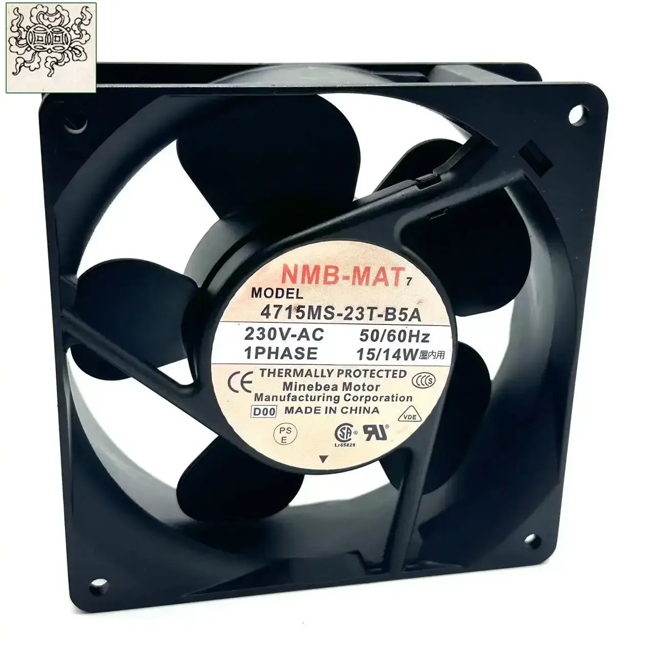 Для NMB-MAT 4715MS-23T-B5A CA 230 В 15 Вт 120x120x38 мм новый Для NMB-MAT 4715MS-23T-B5A CA 230 В 15 Вт 120x120x38 мм новый