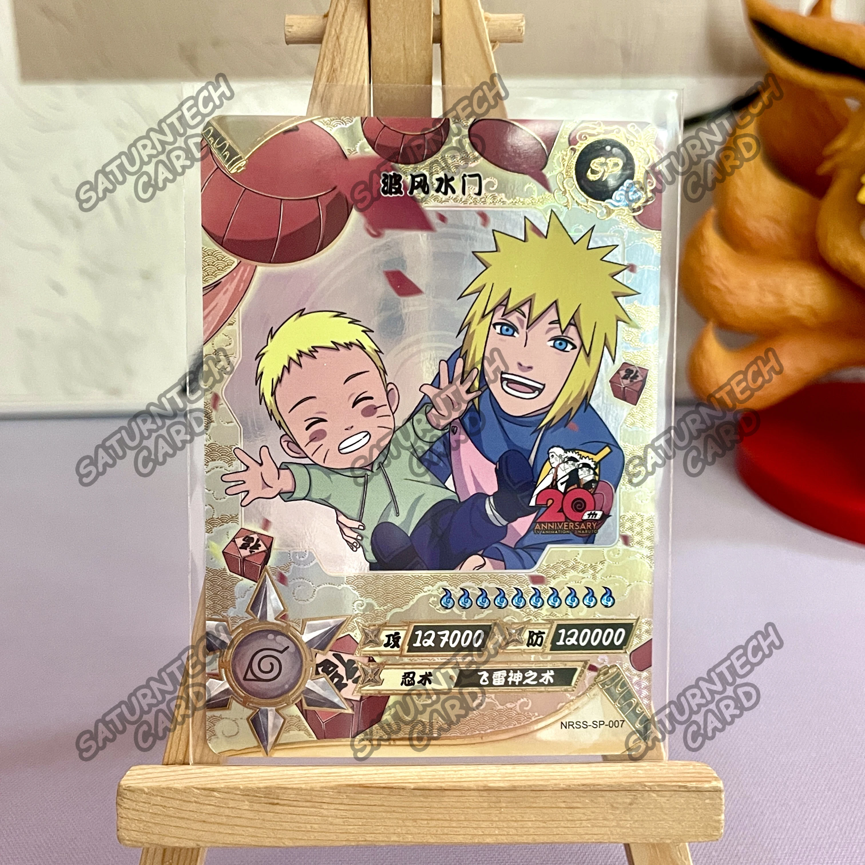 KAYOU ناروتو بطاقة NRSS-SP 01-07 سلسلة NRSS SP تسونادي ناميكازي ميناتو سنجو هاشيراما أنيمي لعبة جمع بطاقة لعبة أطفال هدية