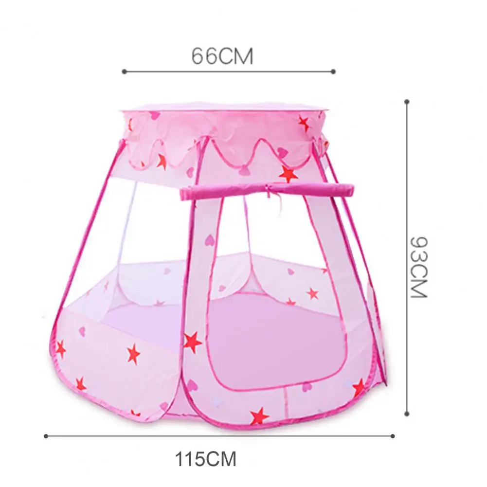 Ball Pool Comfortable Children's Tent Star Print Exquisite Children Tent Indoor Outdoor Pretend Game House Indoor Supply