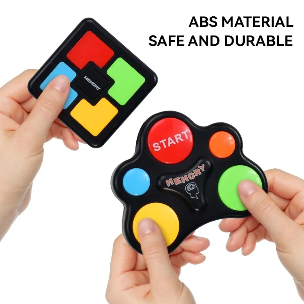 Lumière LED jeu Simon effet sonore Machine de jeu de mémoire compétitive jeu de Coordination œil-main multi-personnes jeu éducatif