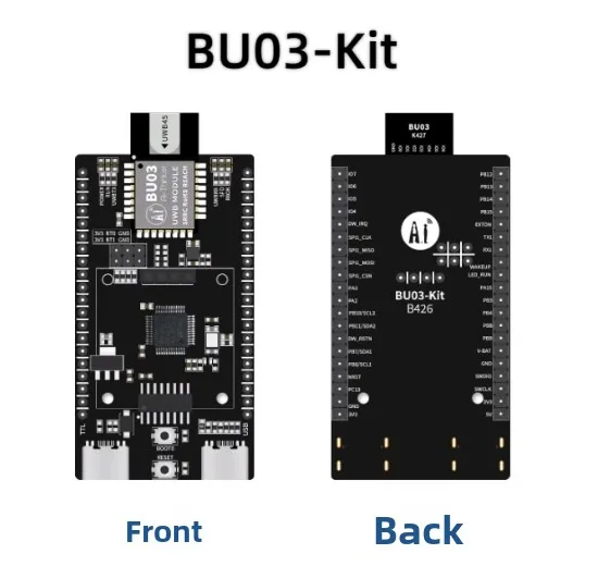 

UWB Indoor Bidirectional Ranging and Positioning Module BU03 Development Board 10cm High-precision TWR Positioning