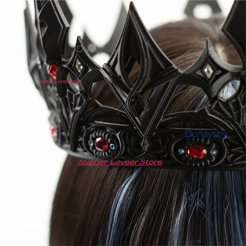 الحب والمساحة العميقة Xavier ملك الظلام Moonfall Lightbringer زوجين تاج تأثيري الدعامة تيارا هالوين يؤرخ فستان #6