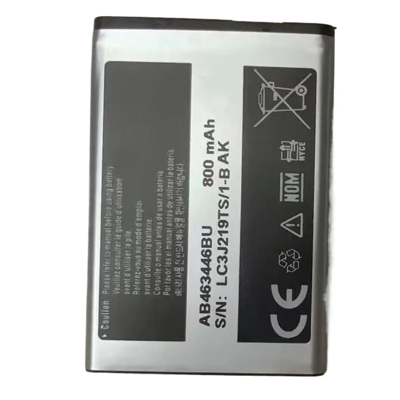 New 800mAh AB463446BU Mobile Phone Battery for Samsung SGH GH E251 E258 Replacement Batteries + Free Tools