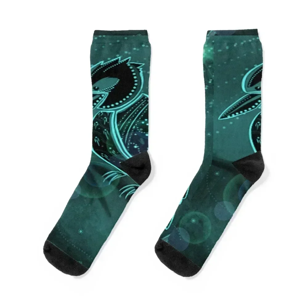 

Kookaburra bird aboriginal Socks Crossfit short retro new in's Socks Female Men's