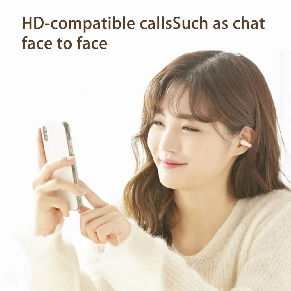 Drahtlose Ohrhörer Mode Komfortable Touch Control Klaren Klang Drahtlose Ohrhörer Kopfhörer Gaming Tragen