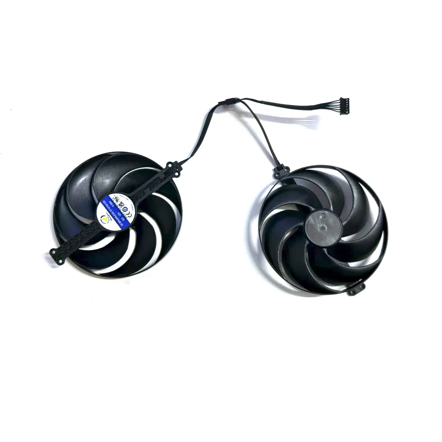 

100MM 6PIN CF1015U12D DC 12V 0.55A B580 GPU fan Suitable for Odyssey Zhengtu B580 Graphics card cooling