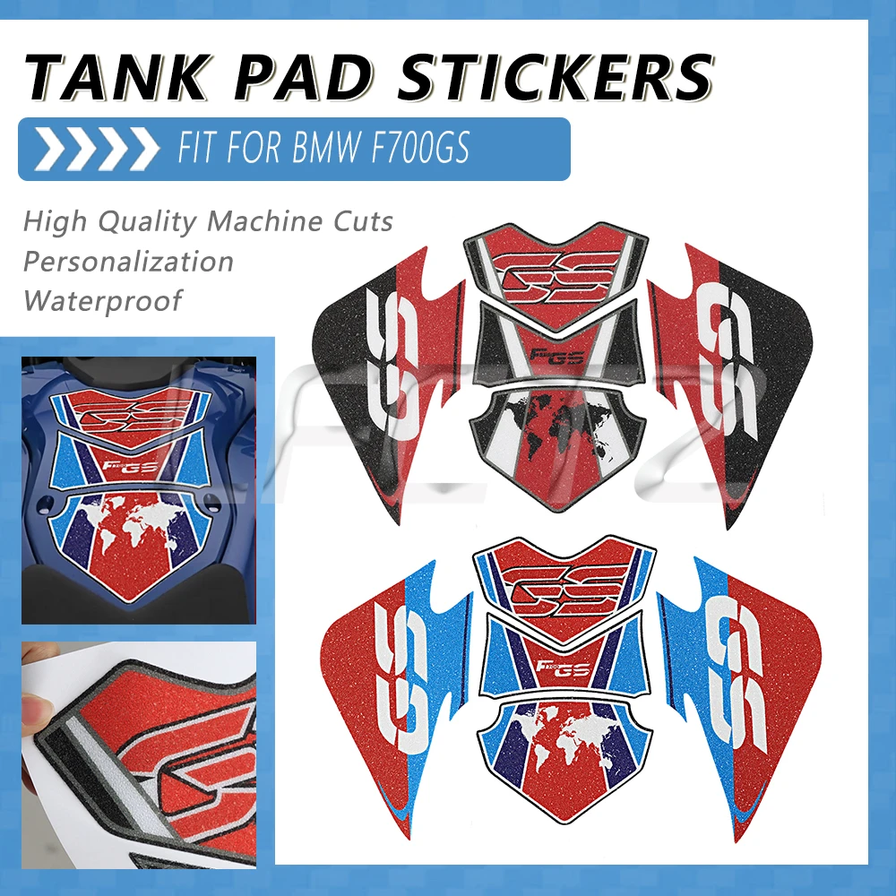 Fit for F700GS F700 GS F 700GS /ADV Frosted Motorcycle Fuel Tank Pad Cover Protector Sticker Tank Side Knee Tankpad Decals