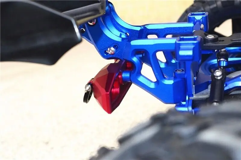 GPM 1/10 Aluminum Rear Wing Mount for TRAXXAS E REVO 2.0 BRUSHLESS-86086-4 BLUE