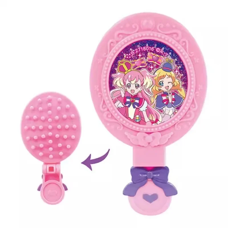 Pretty Cure Transformer Accessories Gashapon Toys Air Blower Scissors Comb Anime Lovely Figure Model Ornaments Toys