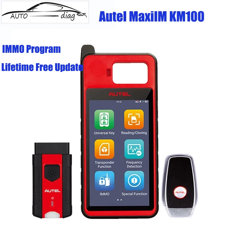 Autel KM100E km100 km 100 im508 im608 Immo Wireless Smart Key Programming Programmer Immobilizer Car Diagnostic Machine Scanner