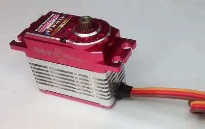 

DEKO HV3300 high-pressure waterproof all-aluminum standard steering gear 1/8 electric shorter card helicopter high-speed TRX4